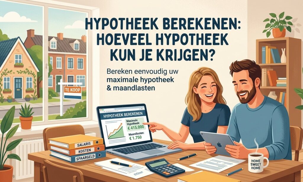 Hypotheek berekenen hoeveel hypotheek kun je krijgen